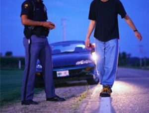Failed Field Sobriety Test, Fort Worth TX