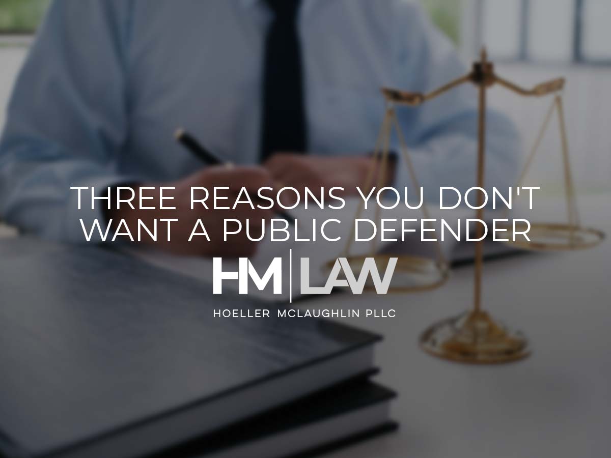 Three Reasons You Don't Want a Public Defender